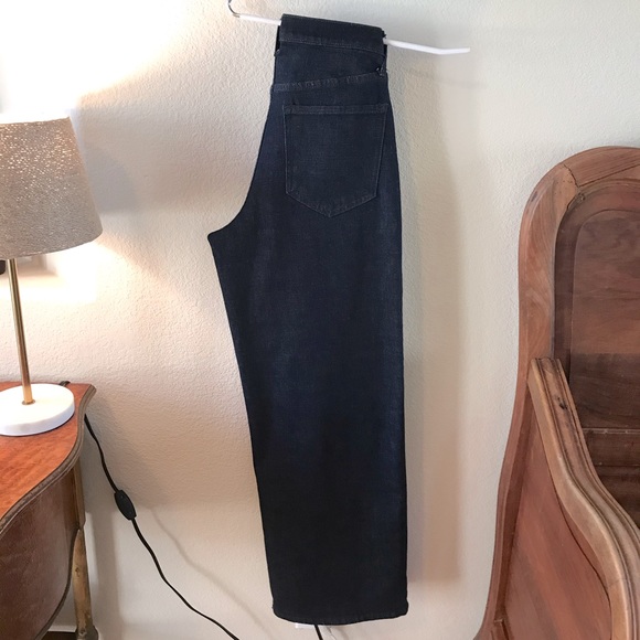 Banana Republic High Rise Wide Leg Jean, 28P dark - Picture 5 of 8